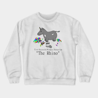 Witness Protection Unicorn/Rhino Crewneck Sweatshirt